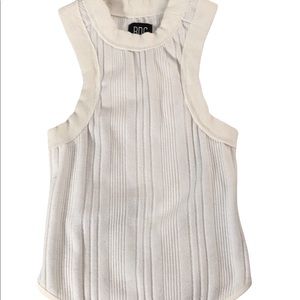 BDG Ribbed High Neck Fitted Basics Top